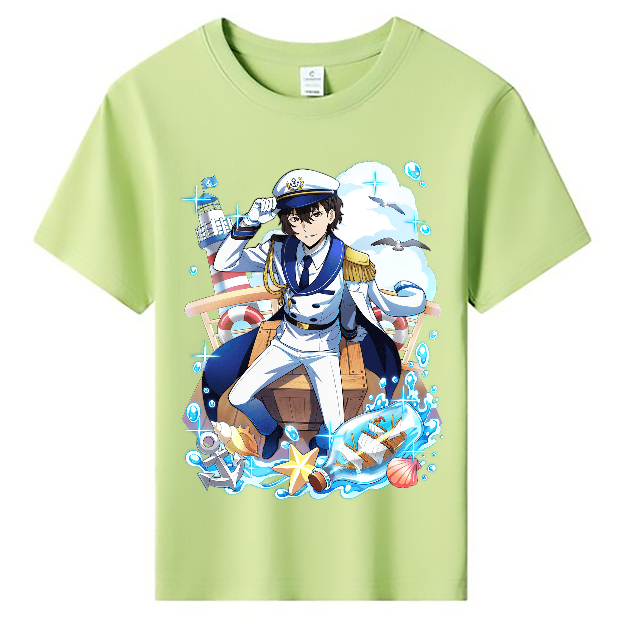 （画像用） 文豪ストレイドッグス Bungo Stray Dogs 綿100％キッズTシャツ（フロントプリント）